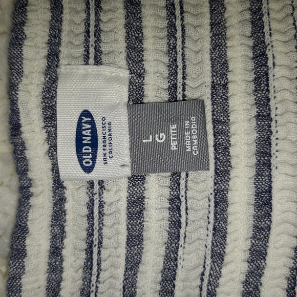 Old Navy Striped Dress Petite Large - Picture 3 of 6